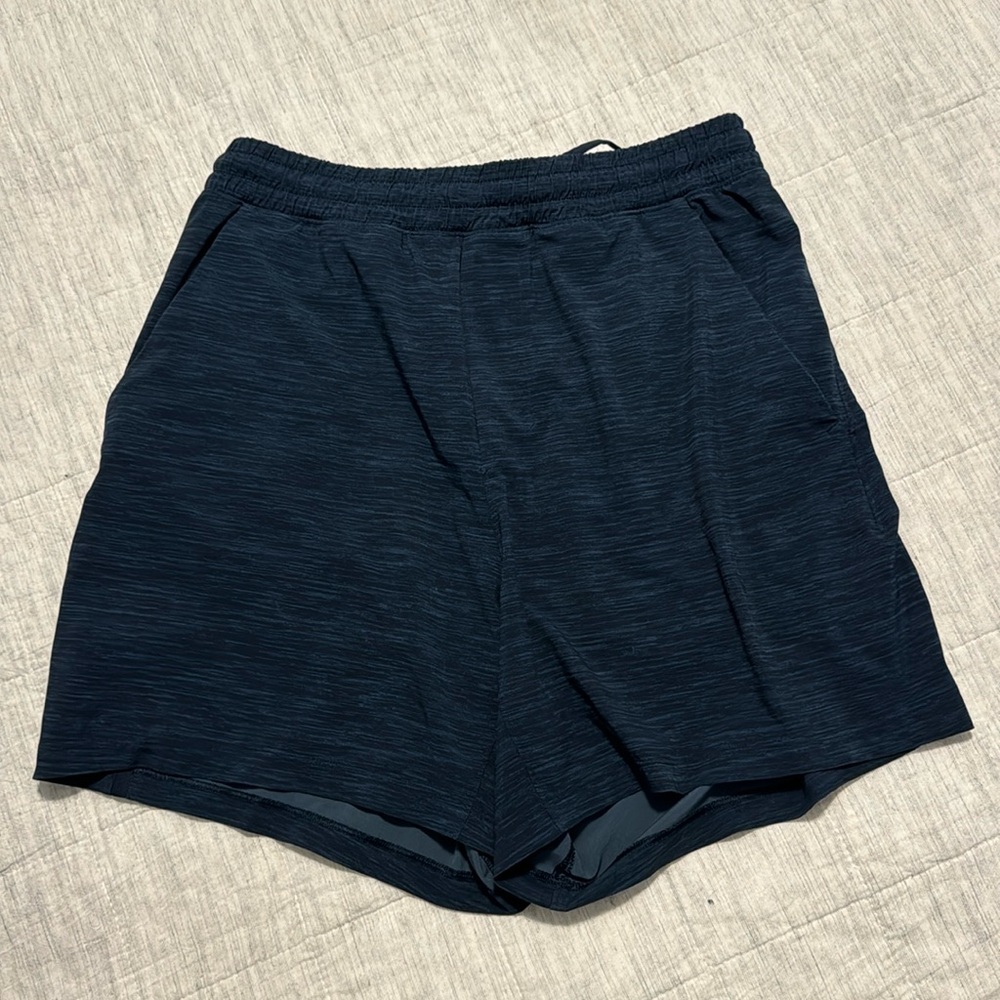 lululemon athletica Men's Athletic Shorts - Dark Blue
